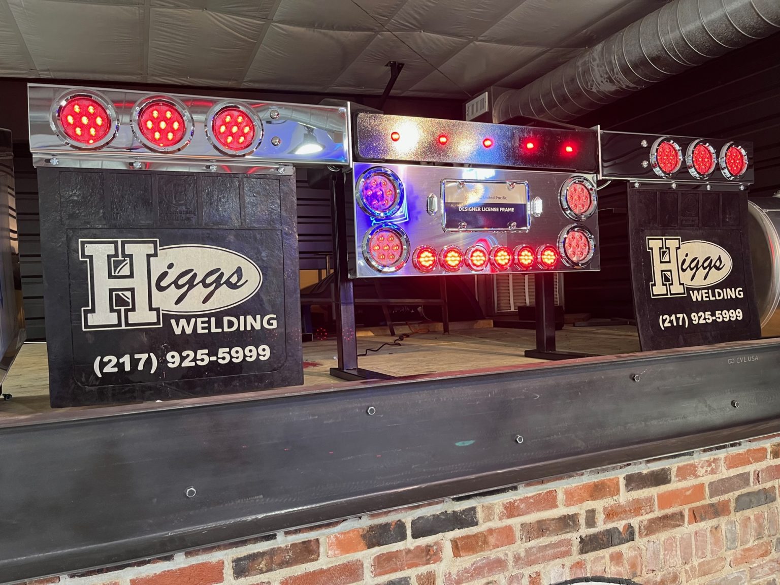 Center Panel and Rear Light Bar Combo Kit Higgs Welding