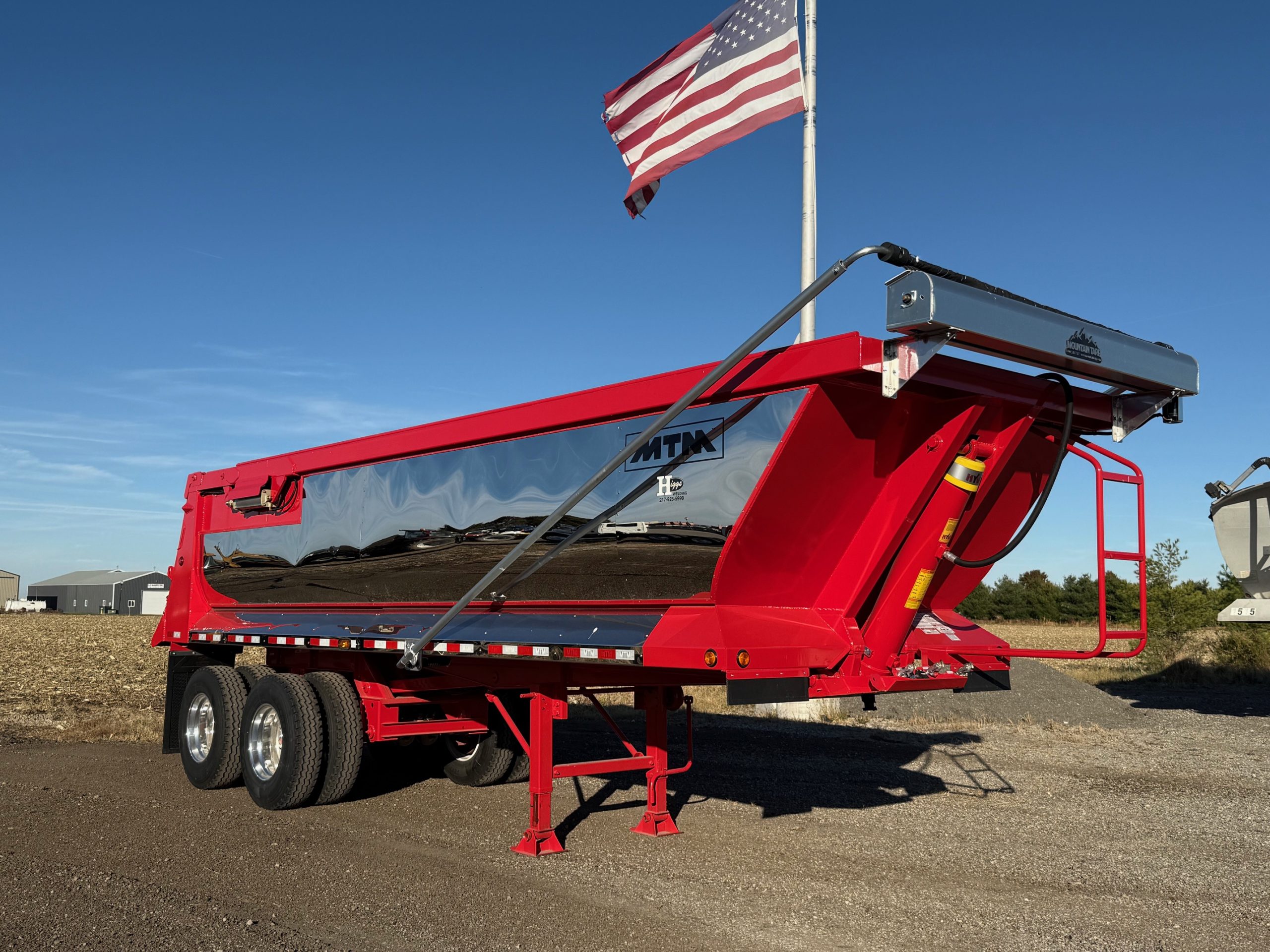 2025 MTM 1/4 Frame Dump Trailer