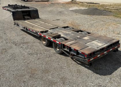 Hydraulic Tail Equipment Trailer