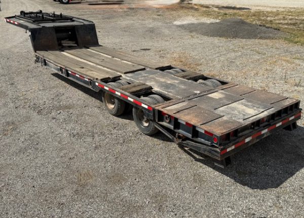 Hydraulic Tail Equipment Trailer